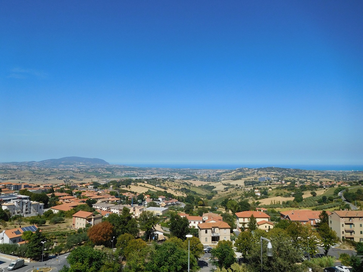 Adriatic coast near Monte Conero