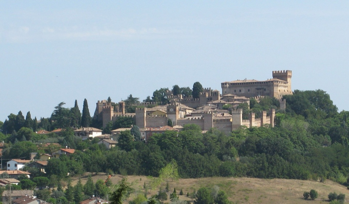 Gradara medieval castle and village
